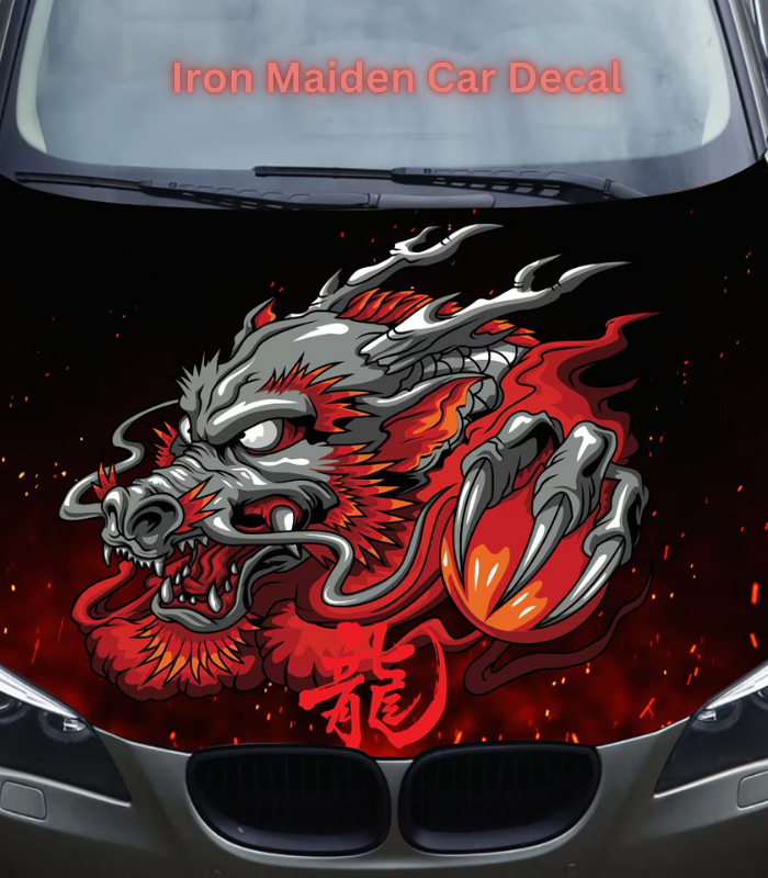 Iron Maiden Car Decal: Show Your Metal Pride on the Road (2024)